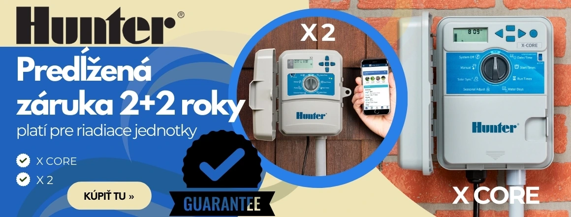 Riadiace jednotky HUNTER - predlžena zaruka